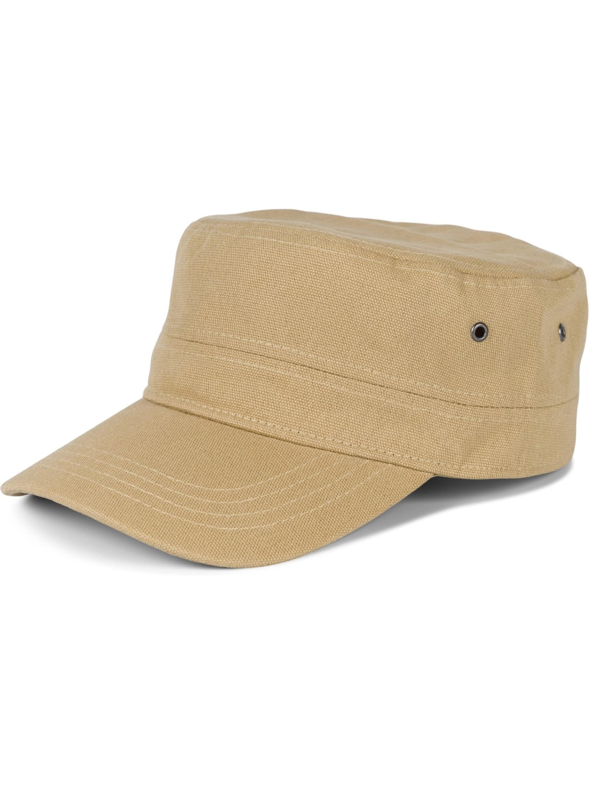 styleBREAKER Cap 'Military Cap Baumwoll Canvas' in 54-64 in Khaki, Item view