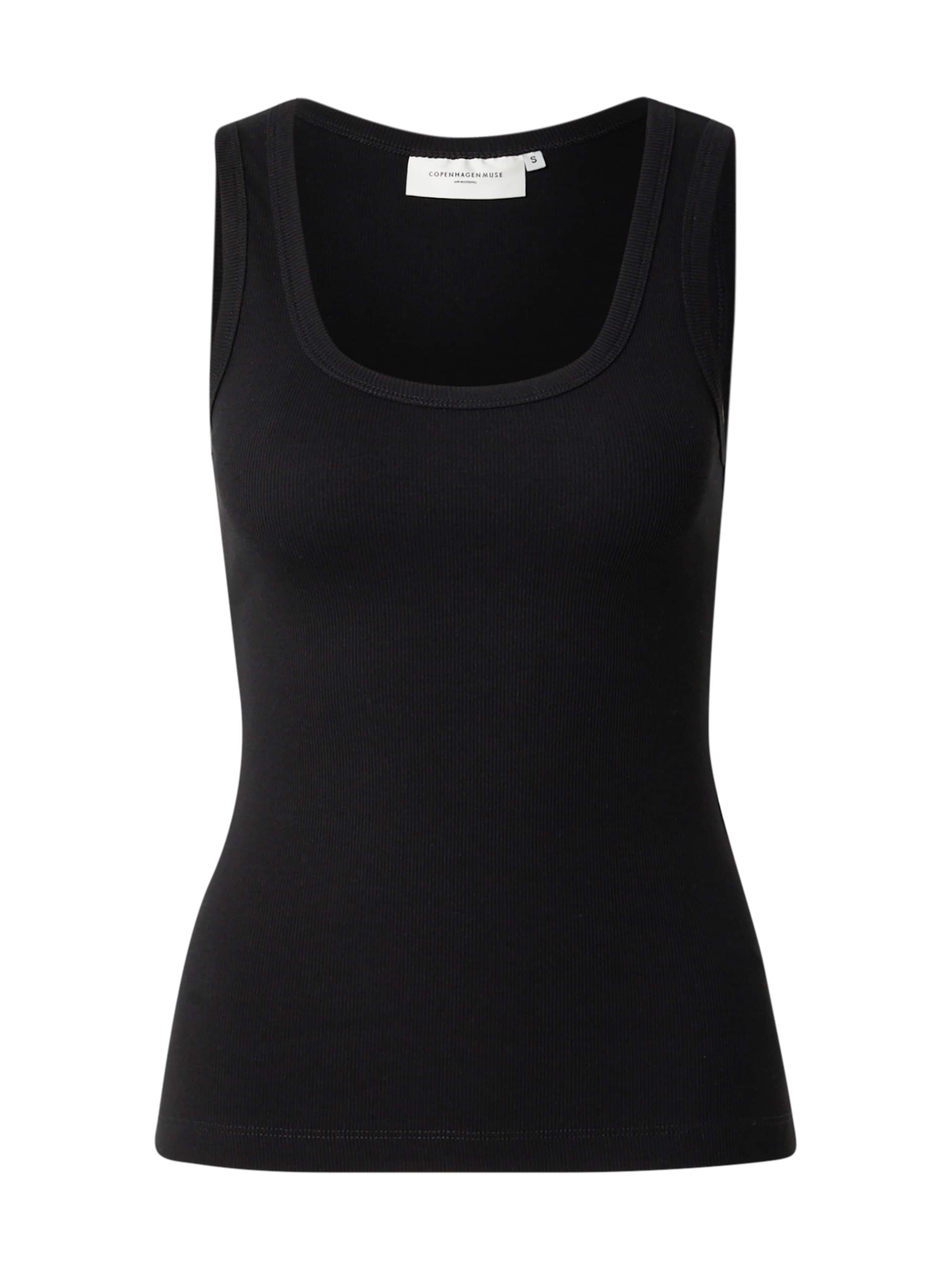 Cph Muse Top 'SIV' - Čierna: predná strana