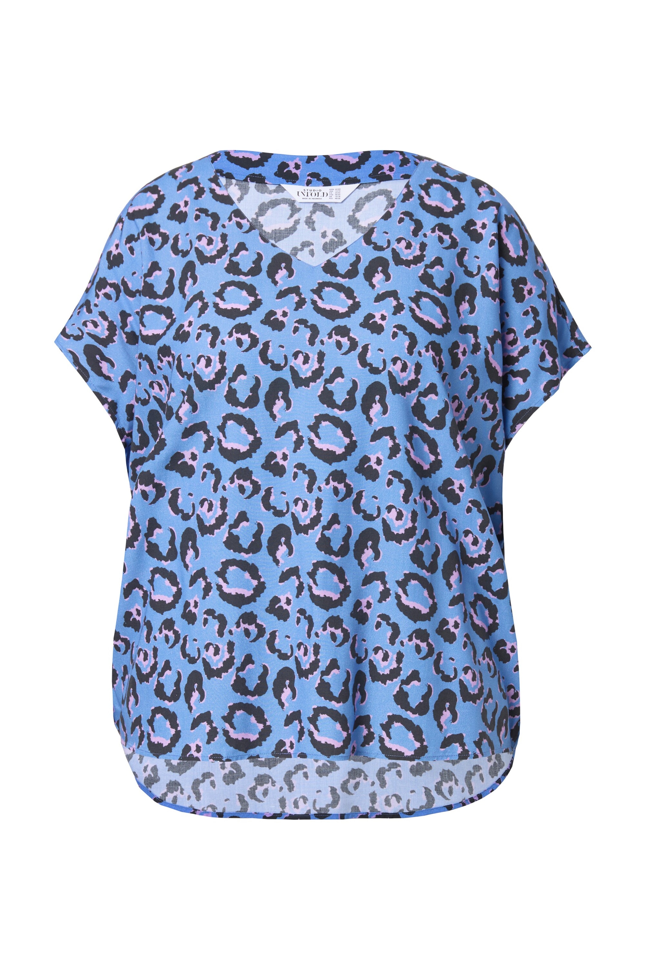 Studio Untold Blouse in Blauw: voorkant