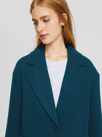 Bershka Between-seasons coat in Blue