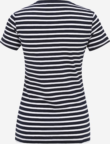 Gap Petite T-Shirt 'FRANCHISE' in Blau