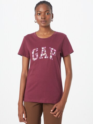 GAP - Camisa em vermelho: frente