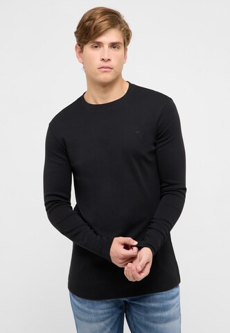MUSTANG Shirt 'Style Arlington' in Schwarz: Vorderseite