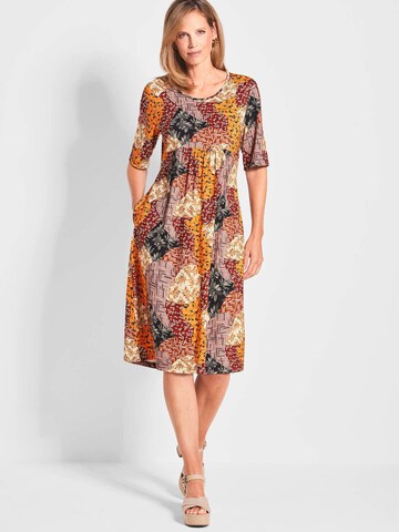 Goldner Kleid in Braun: Vorderseite