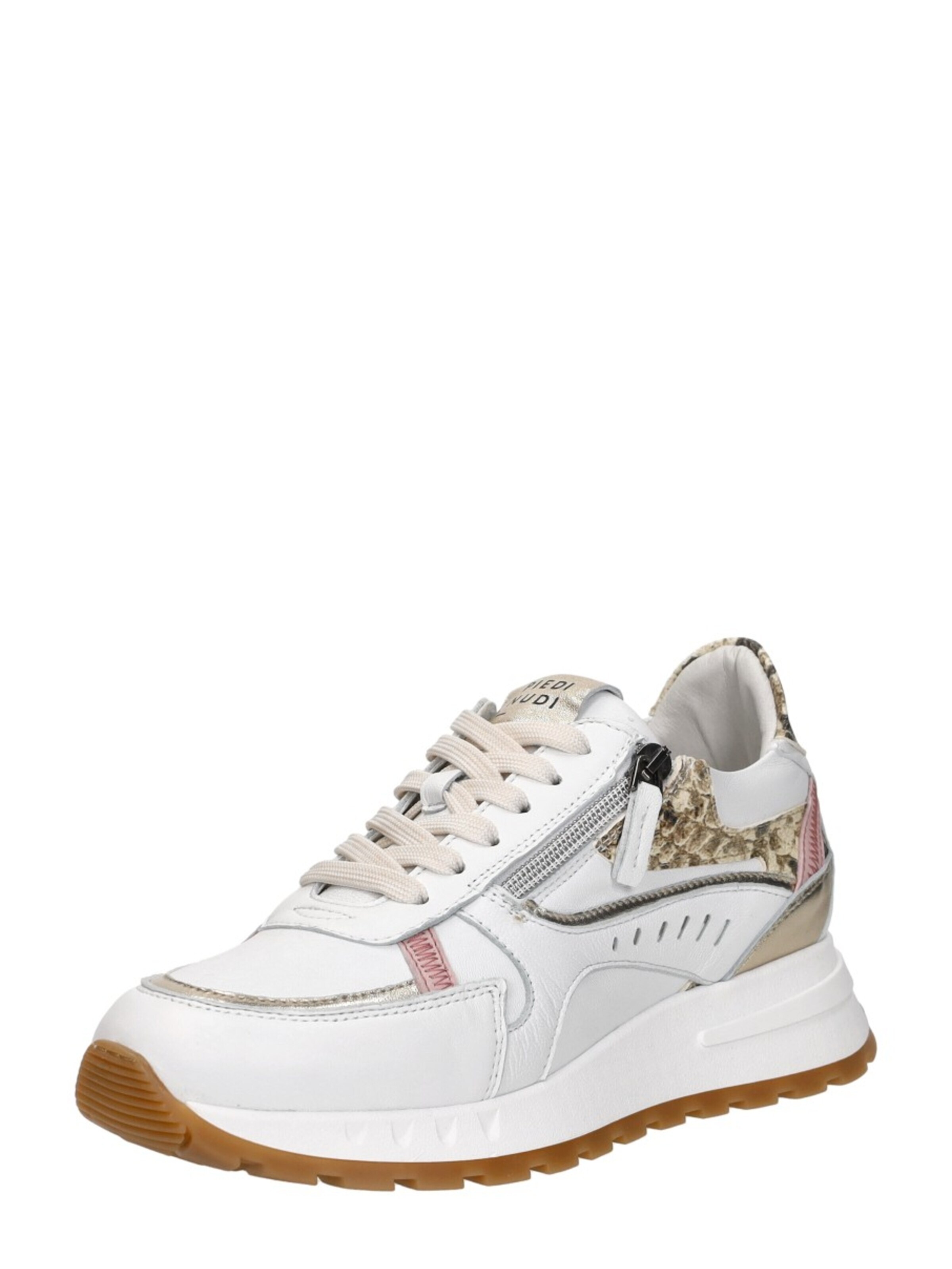 Piedi Nudi Sneakers laag 'Mirren' in Wit: voorkant