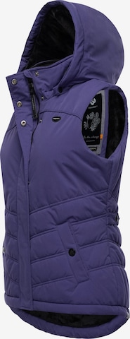 Ragwear Bodywarmer 'Hesty' in Lila