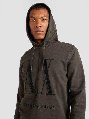 ARMANI EXCHANGE Sweatshirt in Groen