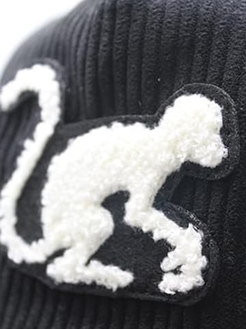 Cappello da baseball sportivo di Surf Monkey in nero