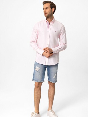 Dandalo Regular Fit Hemd in Blau