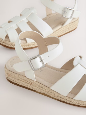 Next Sandale in Weiß