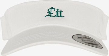 Cappello da baseball 'LIT' di Mister Tee in bianco