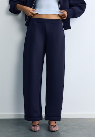 Pull&Bear Barrel Byxa i blå: framsida