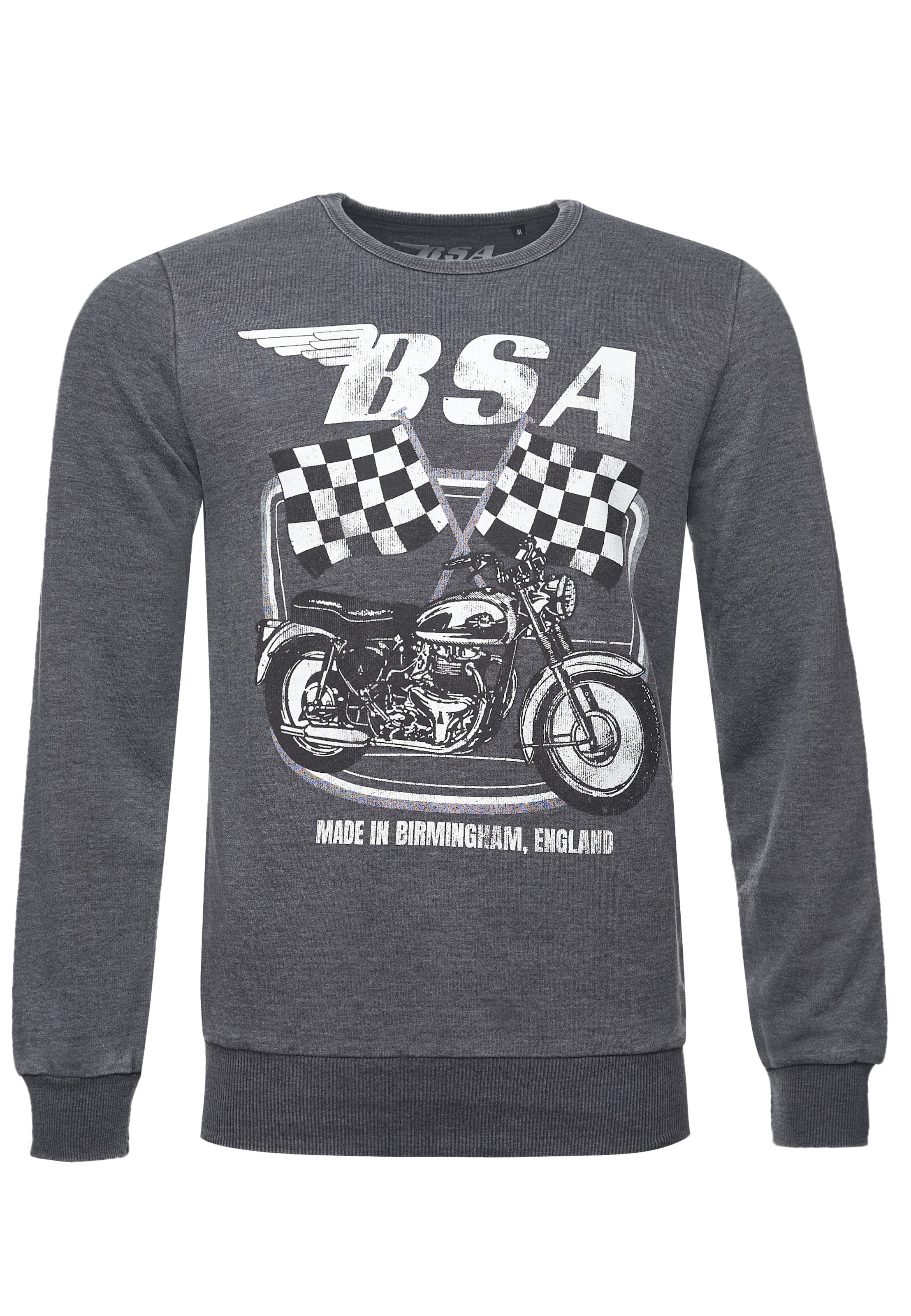 Recovered Sweatshirt in Grijs: voorkant