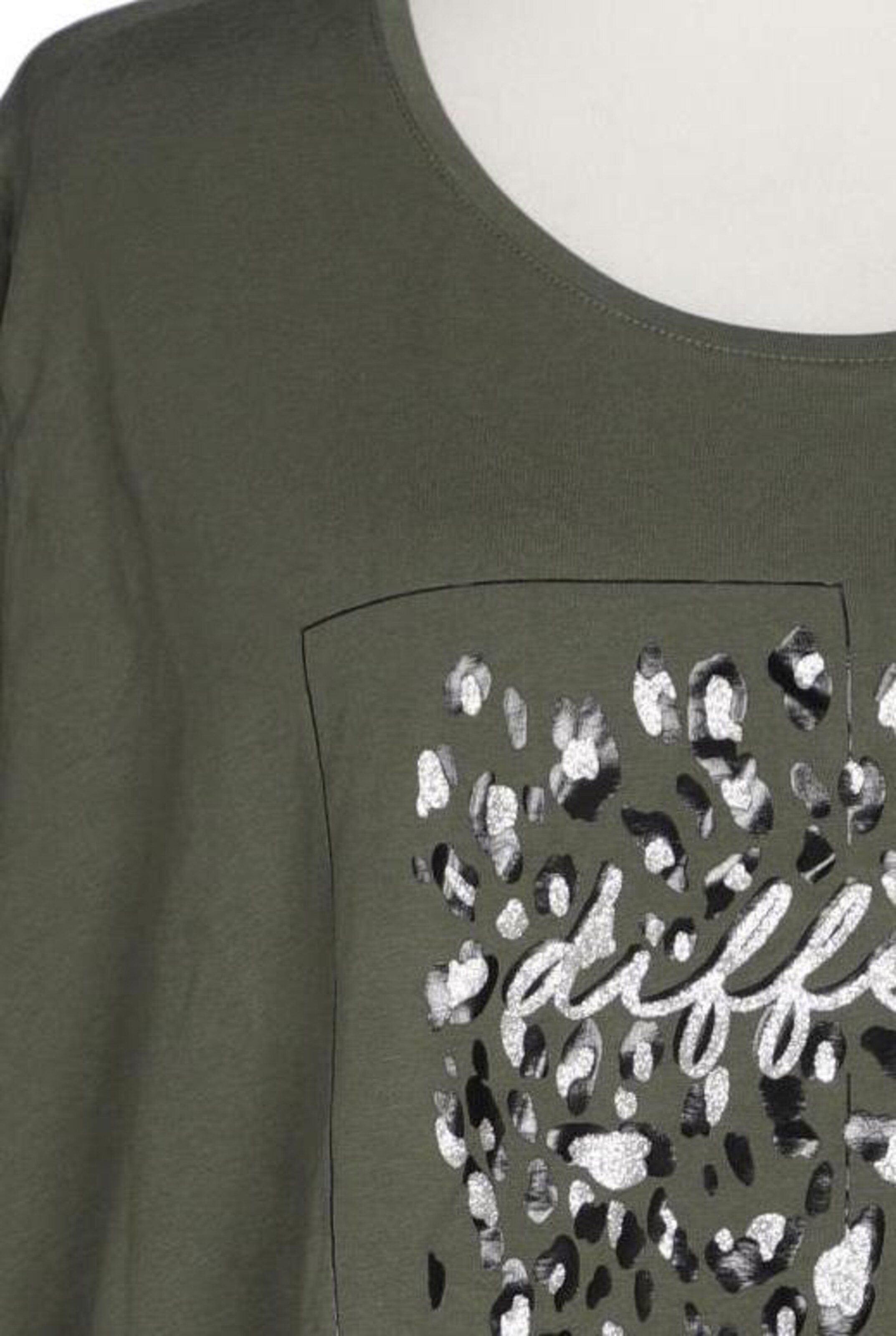 Ulla Popken T-Shirt 11XL in Grün