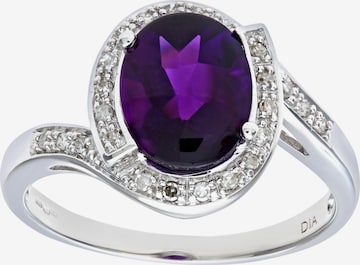 DIAMANT LETERNEL Ring in Silver: front