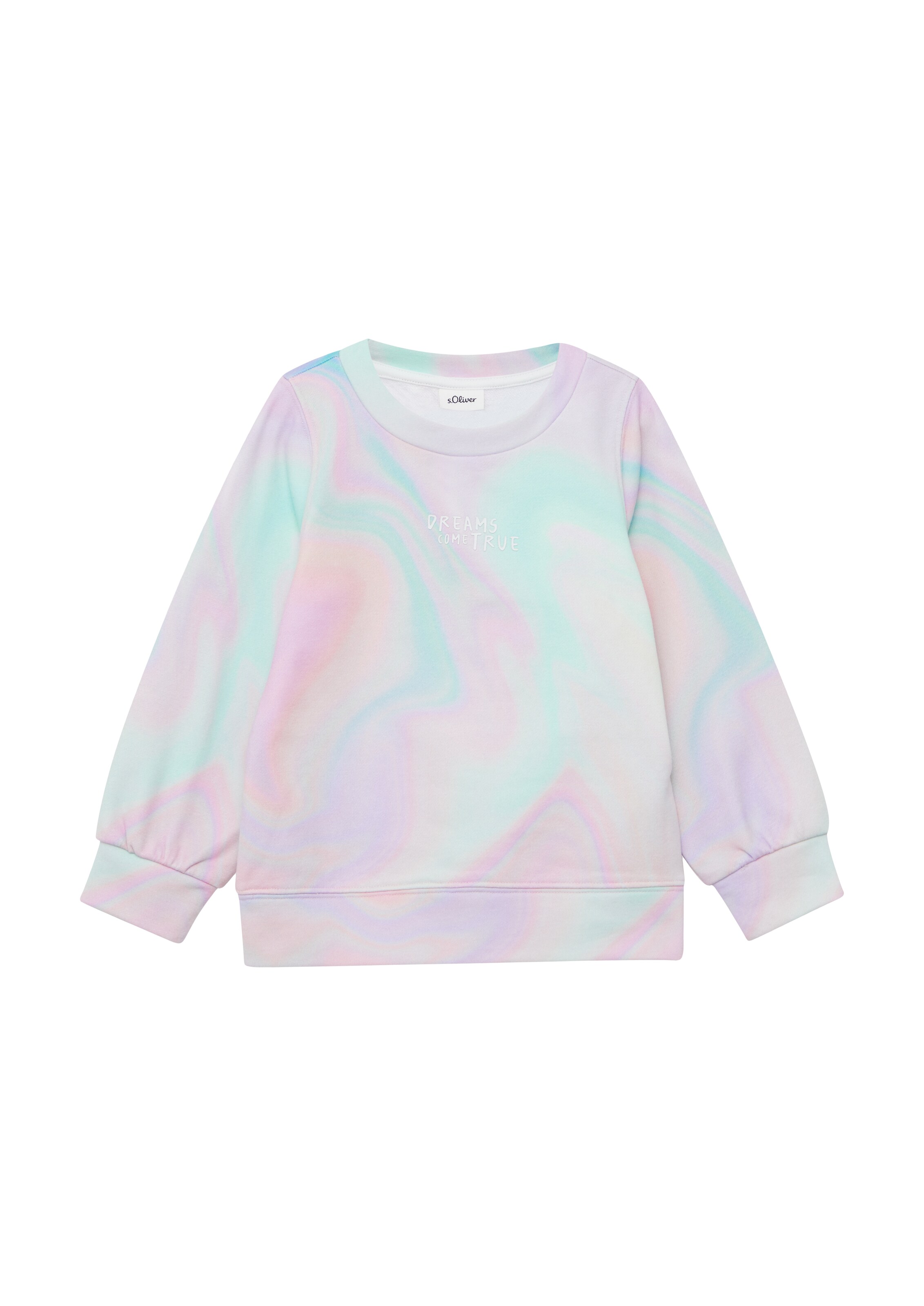 s.Oliver Sweatshirt in White: front