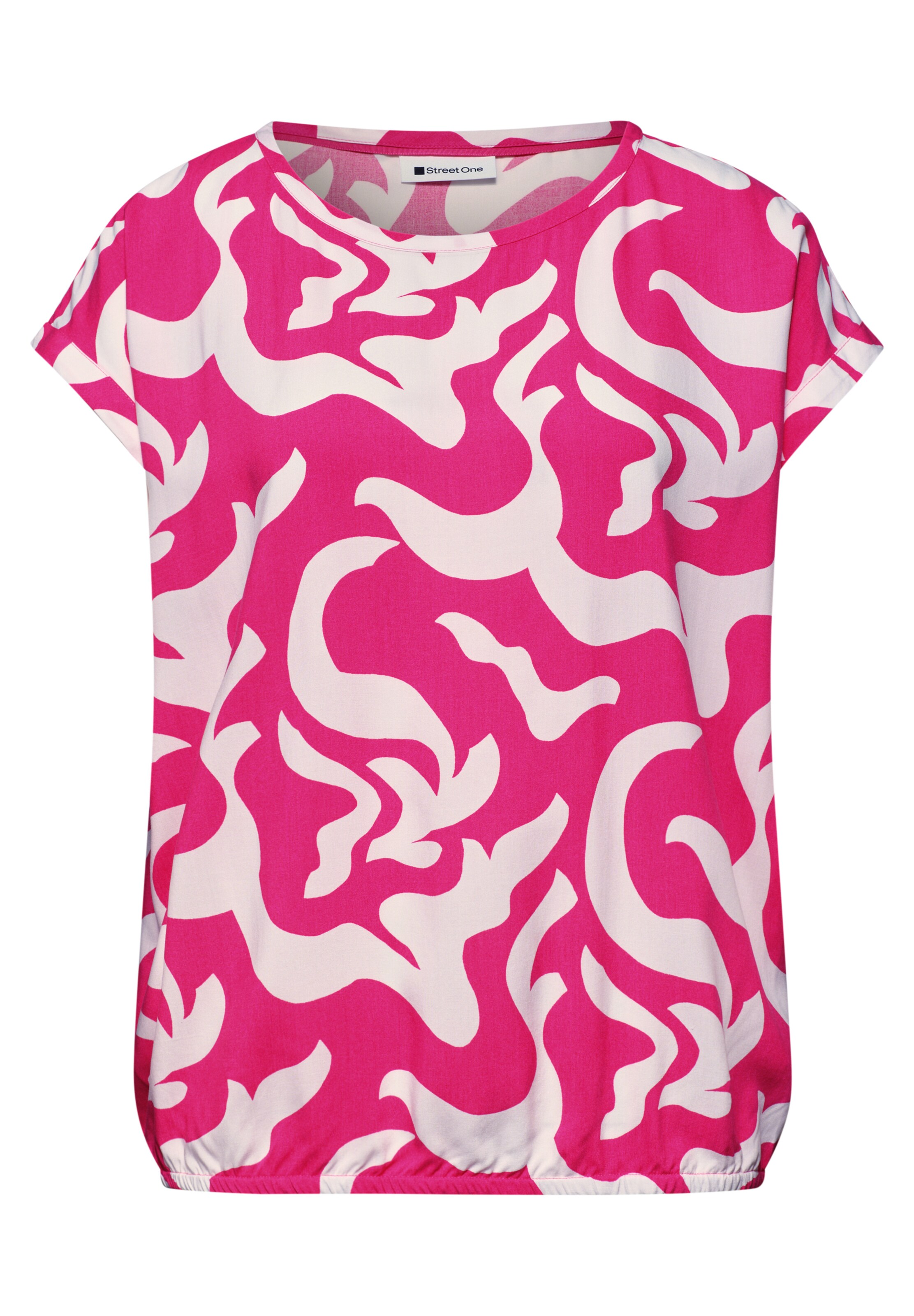 STREET ONE Bluse in Pink: Vorderseite