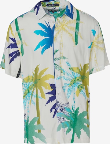 balta KOROSHI Patogus modelis Marškiniai: priekis