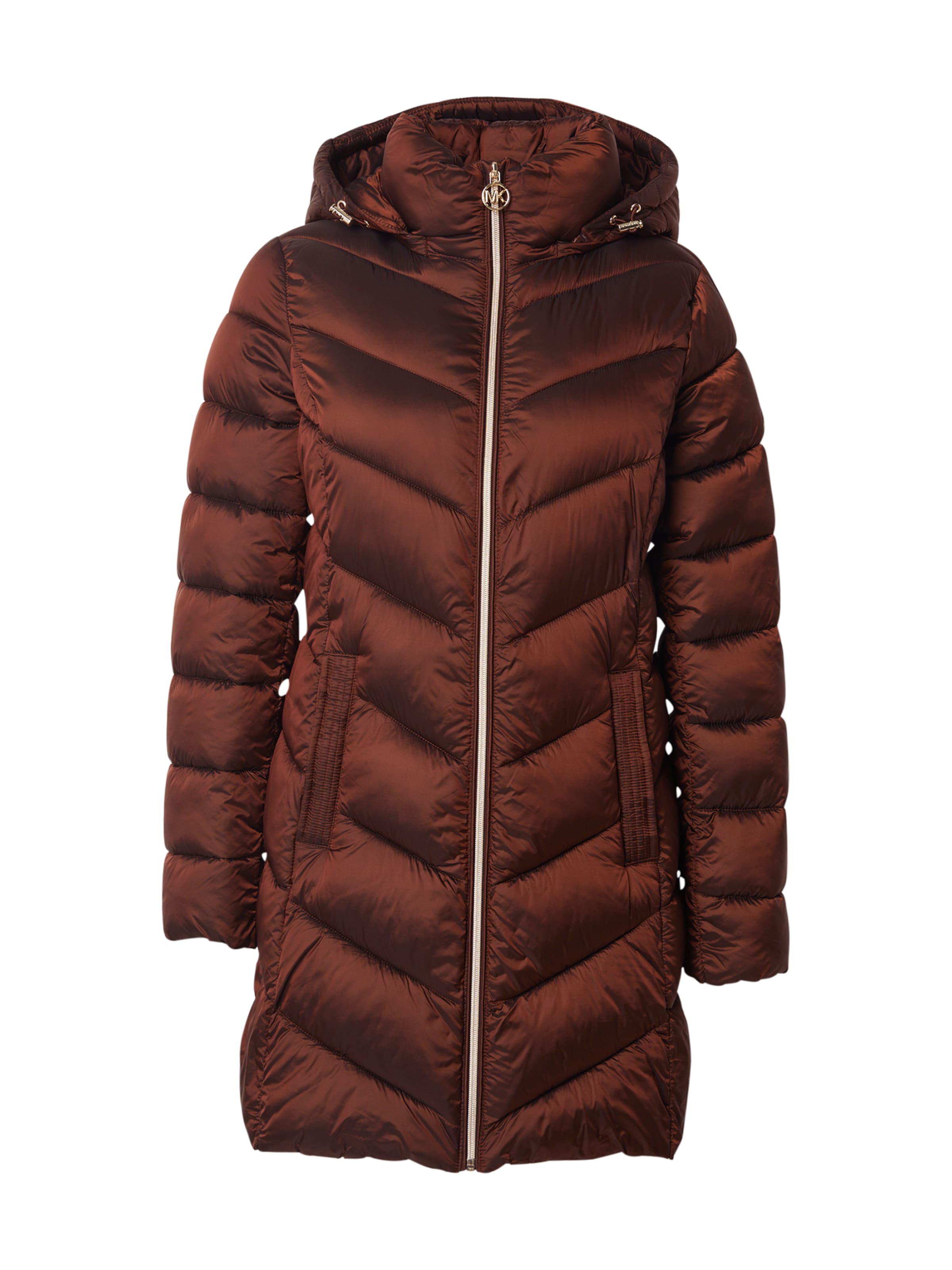 MICHAEL Michael Kors Winter coat in Brown: front