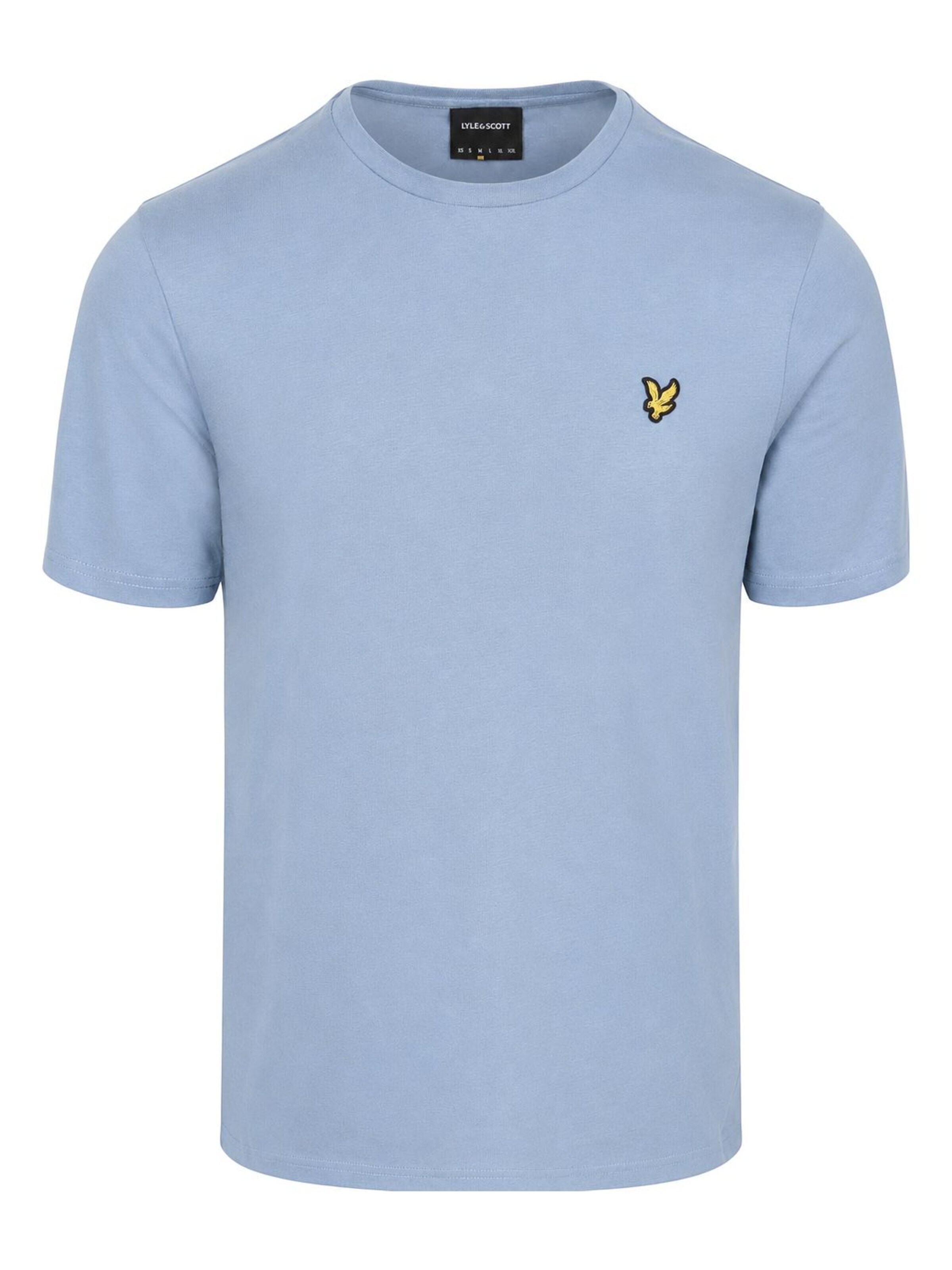 Lyle & Scott Shirt 'Essentials' in Blauw: voorkant