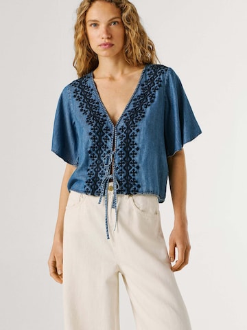 Camicia da donna 'Cleo' di Pepe Jeans in blu