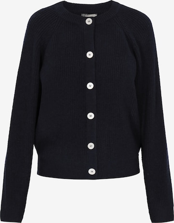 DreiMaster Vintage Πλεκτή ζακέτα σε μπλε: μπροστά