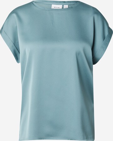 VILA - Camisa 'ELLETTE' em azul: frente