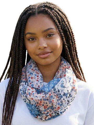 Kumixi Loop scarf 'Streublümchen' in Blue