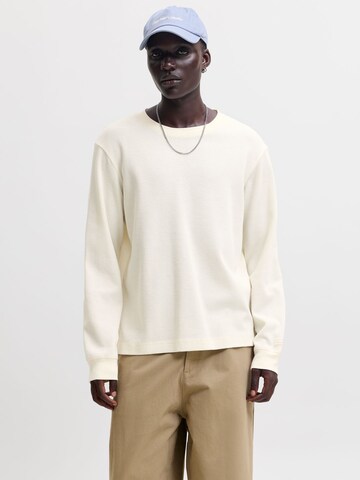 T-Shirt JACK & JONES en beige : devant
