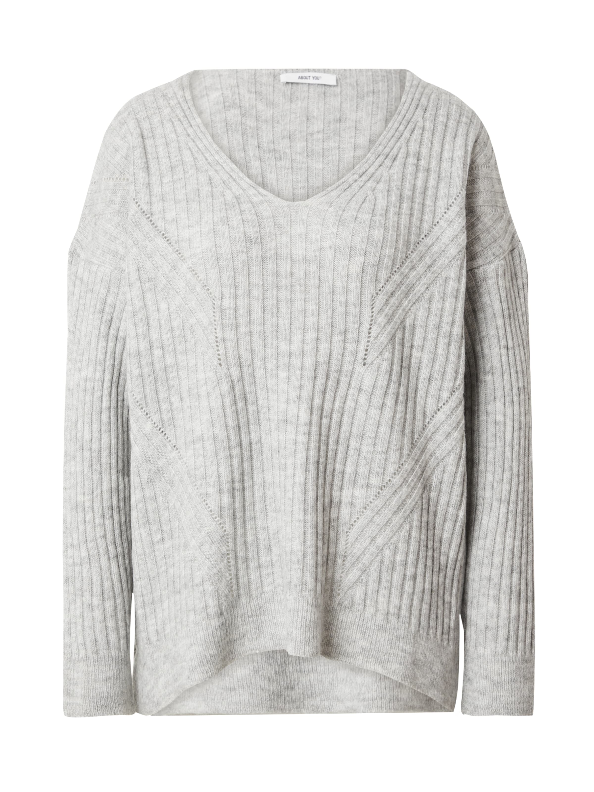 Pull-over 'Dorothee' ABOUT YOU en gris : devant