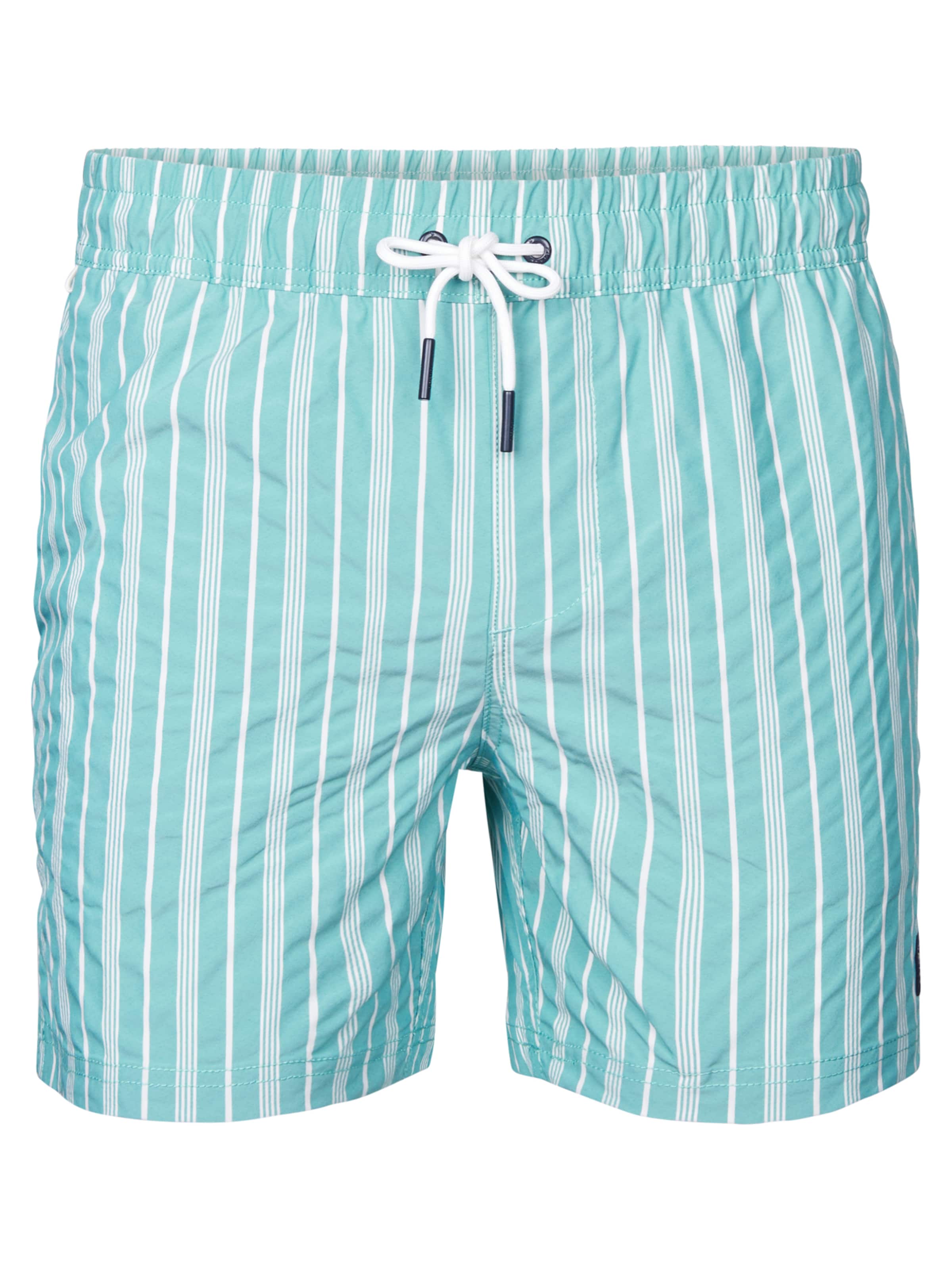 Petrol Industries Plavecké šortky 'Reefway' - Modrá: predná strana