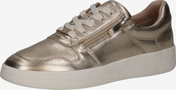 CAPRICE Sneakers laag in Goud: voorkant