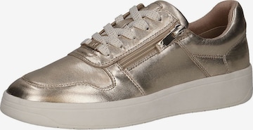 CAPRICE Sneakers in Gold: front