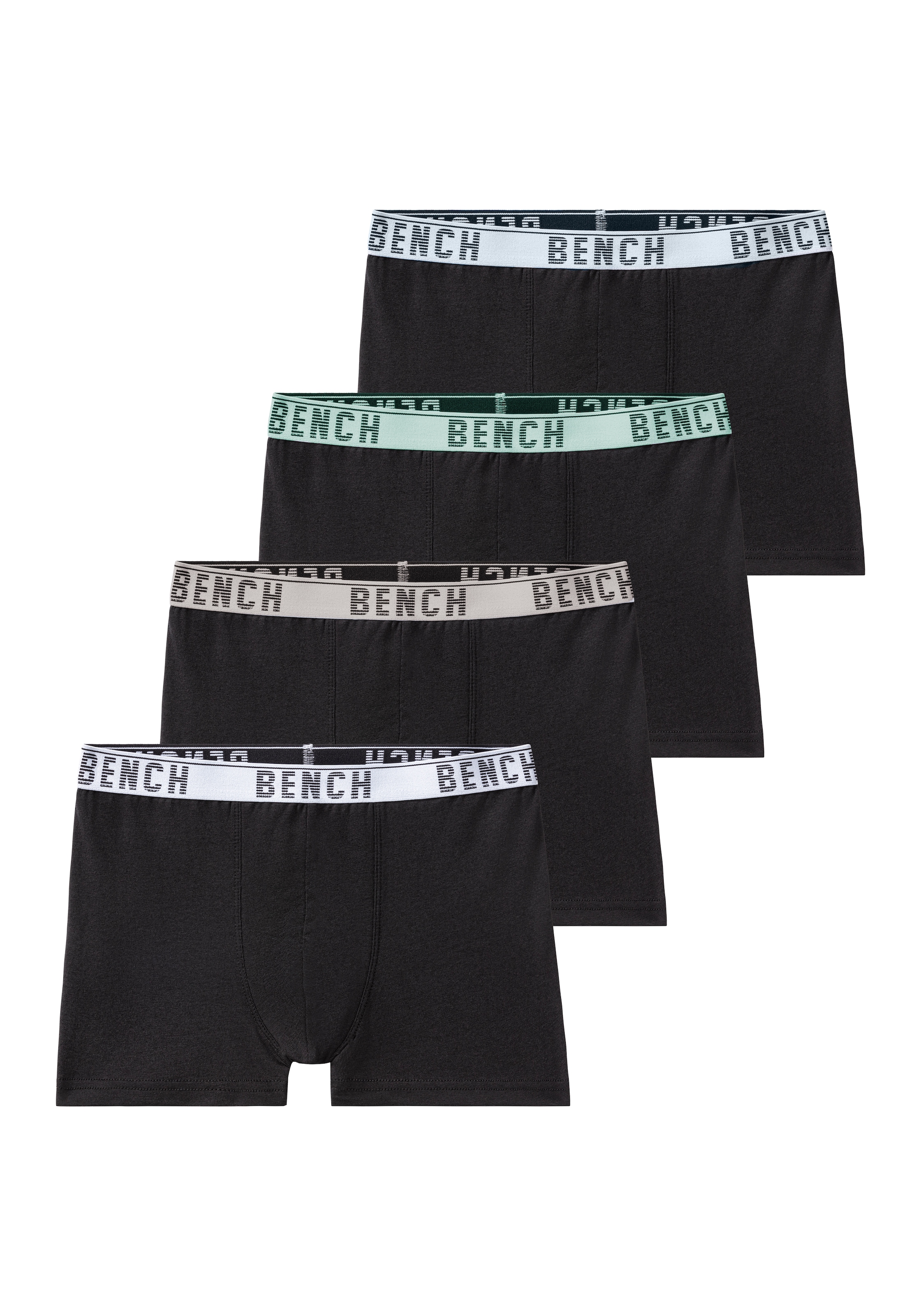 BENCH Σλιπ σε μαύρο: μπροστά