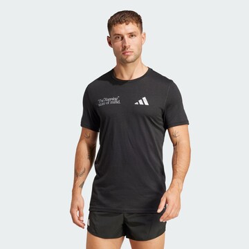 ADIDAS PERFORMANCE Performance shirt 'Ultimate' in Black: front