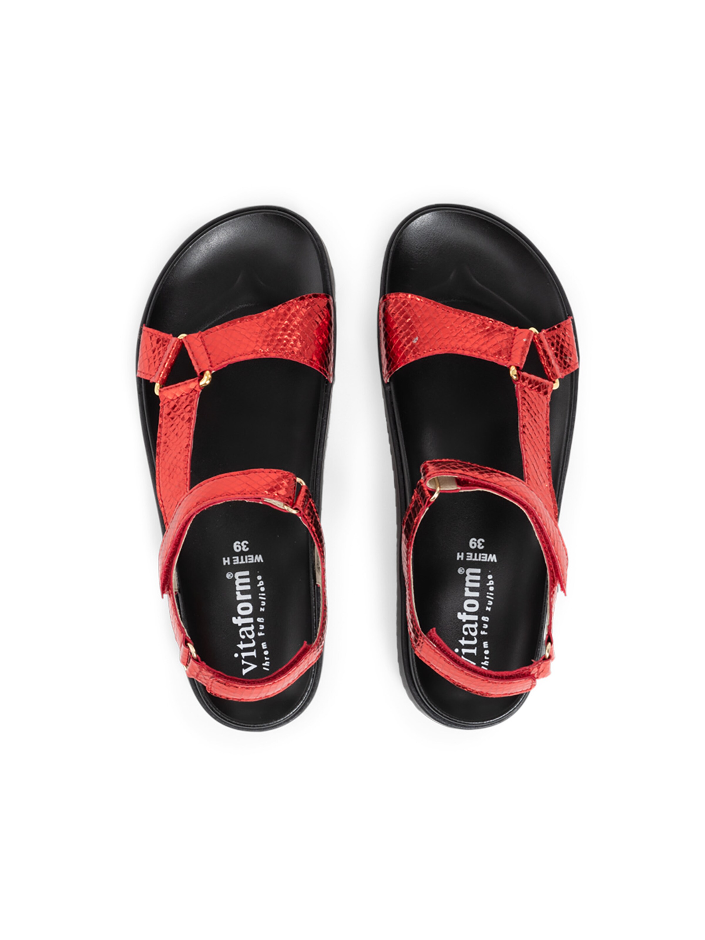 VITAFORM Sandals in Red