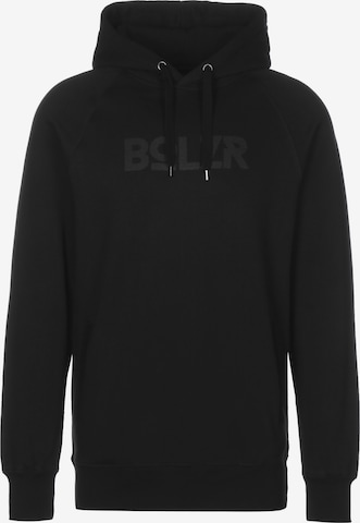 Bolzr Sweatshirt in Zwart: voorkant