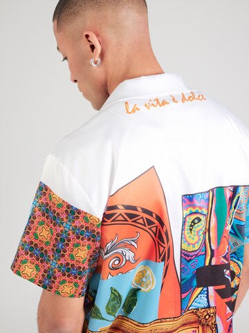 Carlo ColucciComfort Fit Košulja - bijela boja