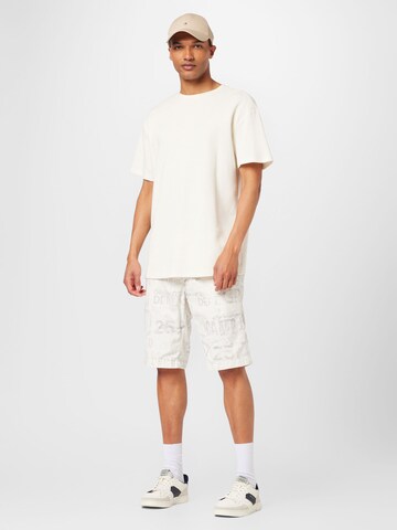 CAMP DAVID Regular Broek 'Cinque Terre' in Wit