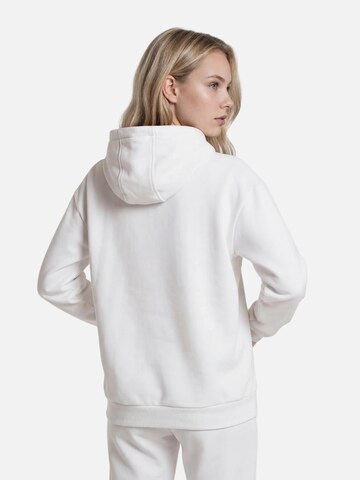 HEFTYKA Sweatshirt 'HOODIE' in White