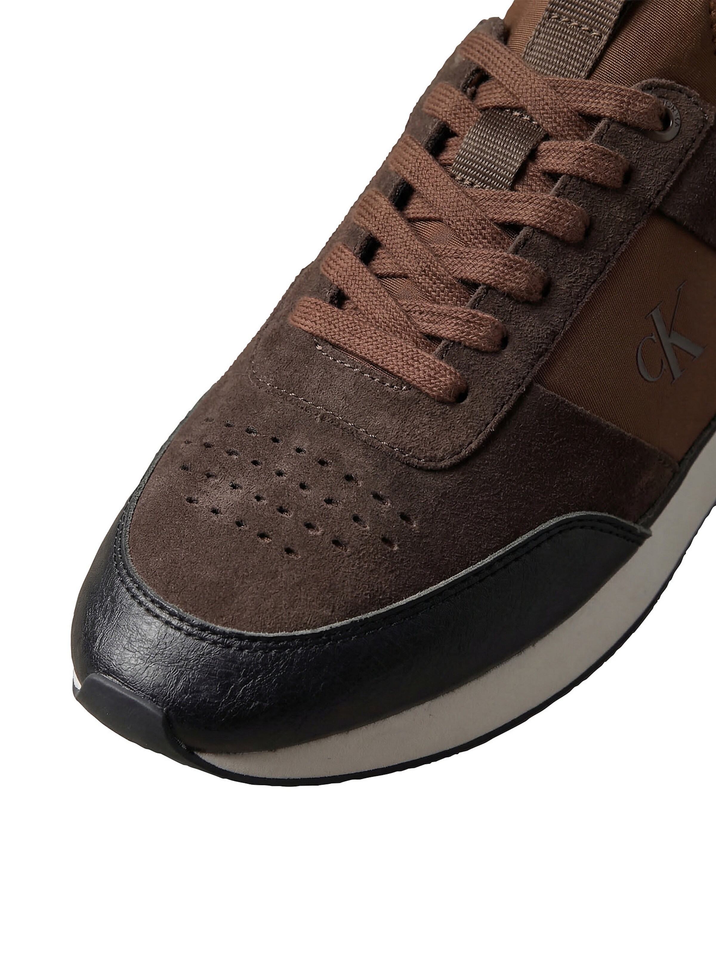 Calvin Klein Regular Sneaker in Braun