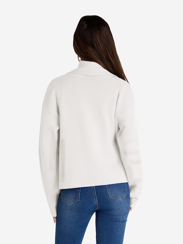 Imily Bela Cardigan i hvid: tilbage