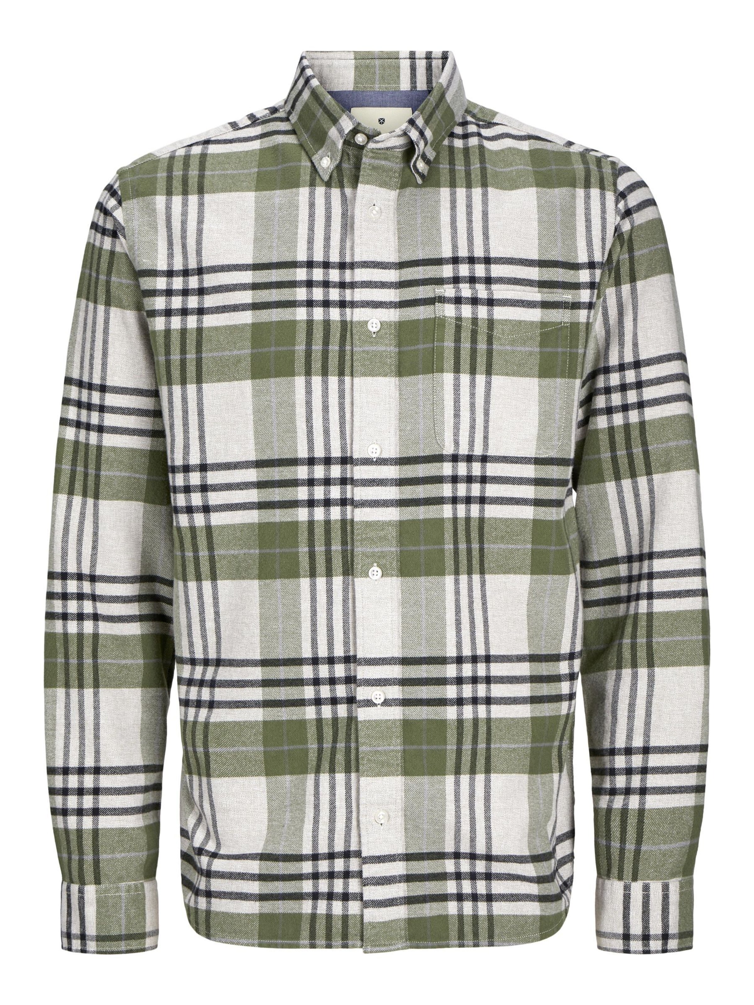 JACK & JONES Overhemd in Groen: voorkant