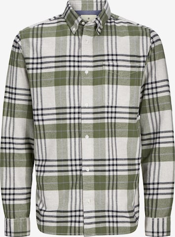 Chemise JACK & JONES en vert : devant