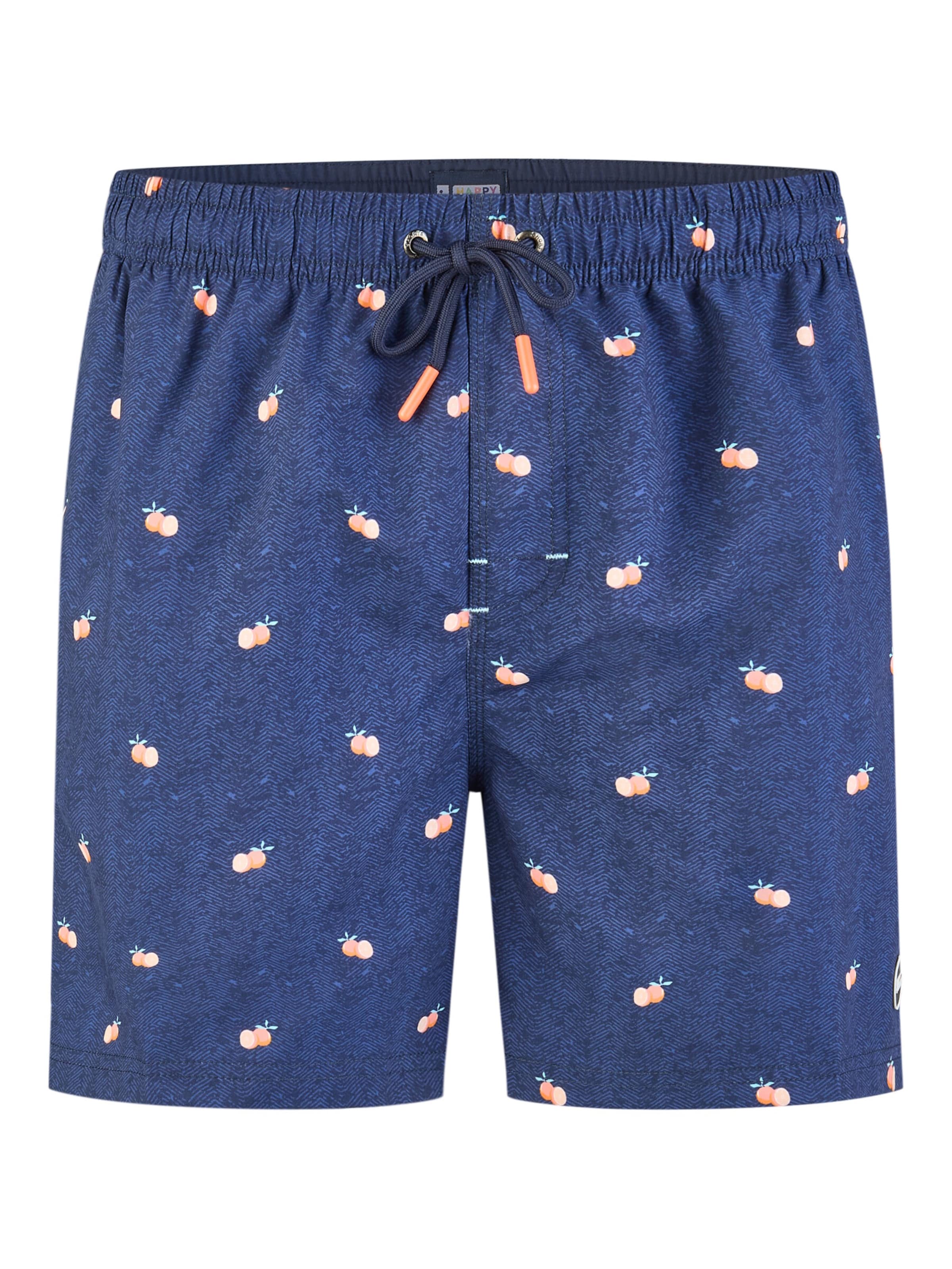 Happy Shorts Zwemshorts in Blauw: voorkant