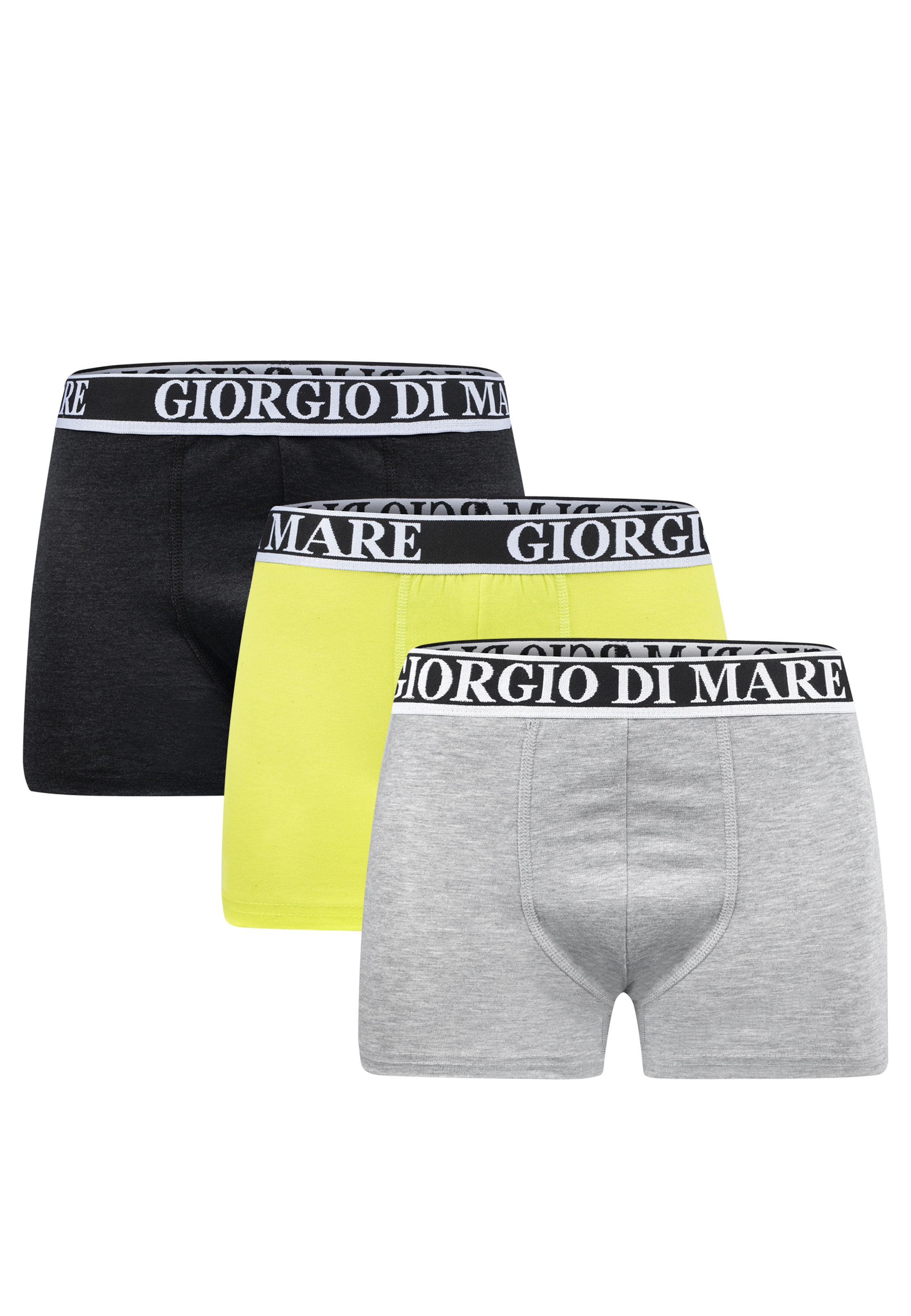 Boxer di Giorgio di Mare in giallo: frontale