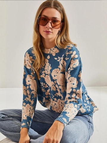 Bianco Lucci Trui in Blauw