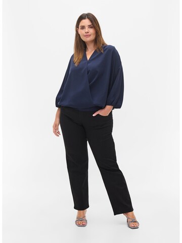 Zizzi Blouse 'Luby' in Blue