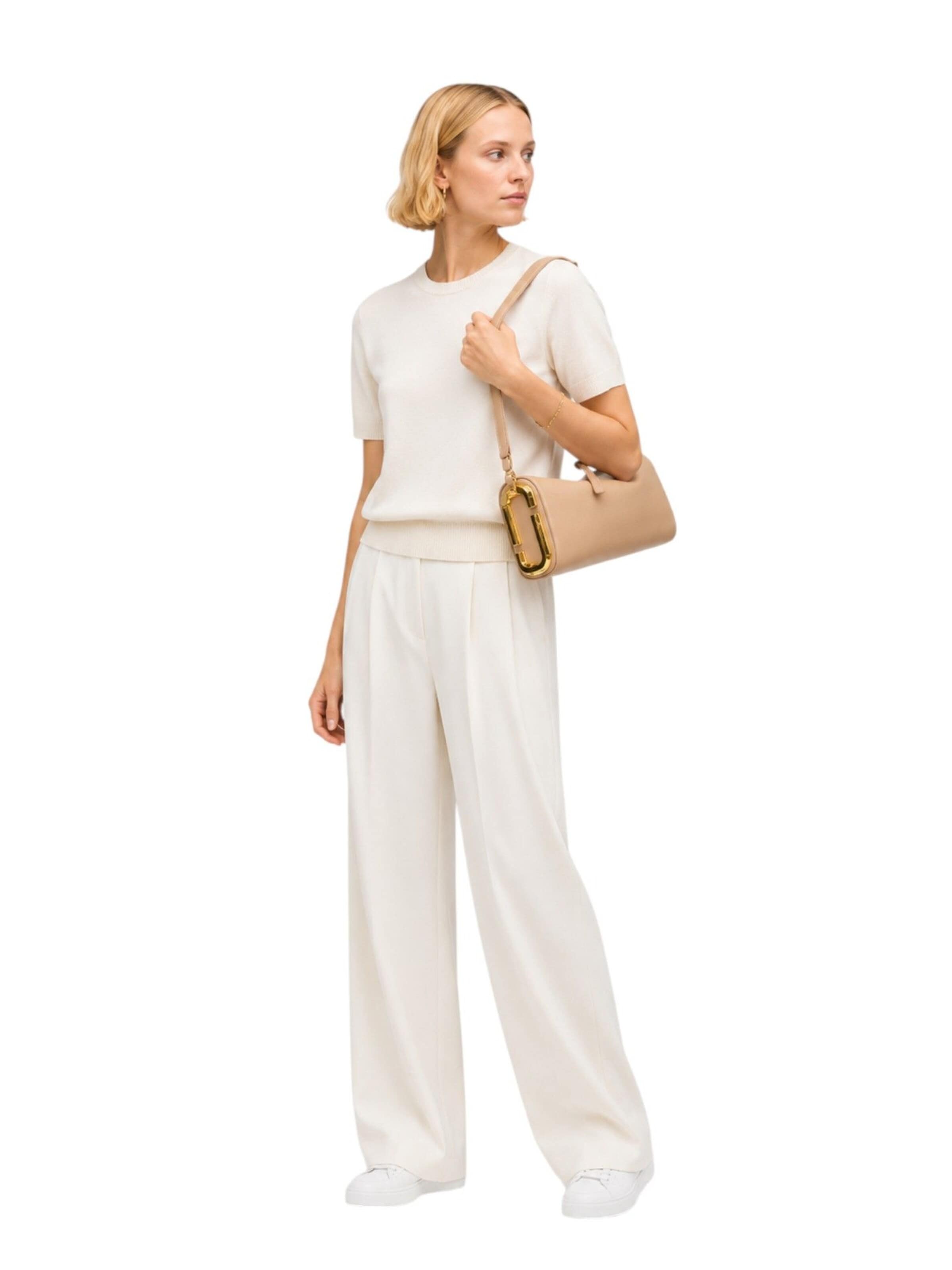 Borsa a mano di Marc Jacobs in beige: frontale