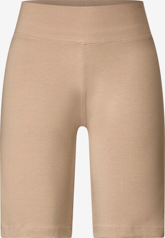 CECIL Skinny Leggings in Beige: front